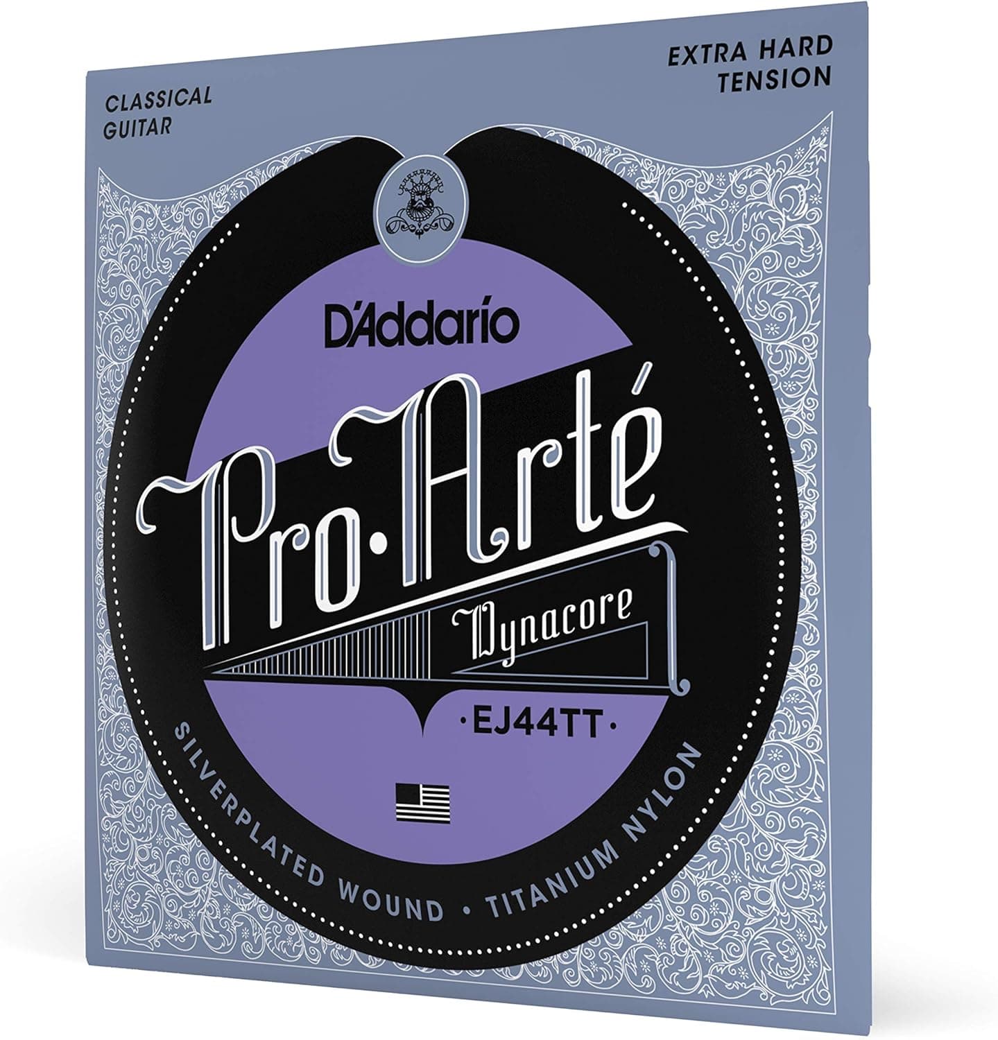 D'Addario EJ44TT ProArte Dynacore Titanium Trebles Extra-Hard Tension, Cordas de guitarra