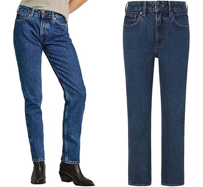 Pepe Jeans Fit Regular e Regular Mary Calças de ganga para mulher