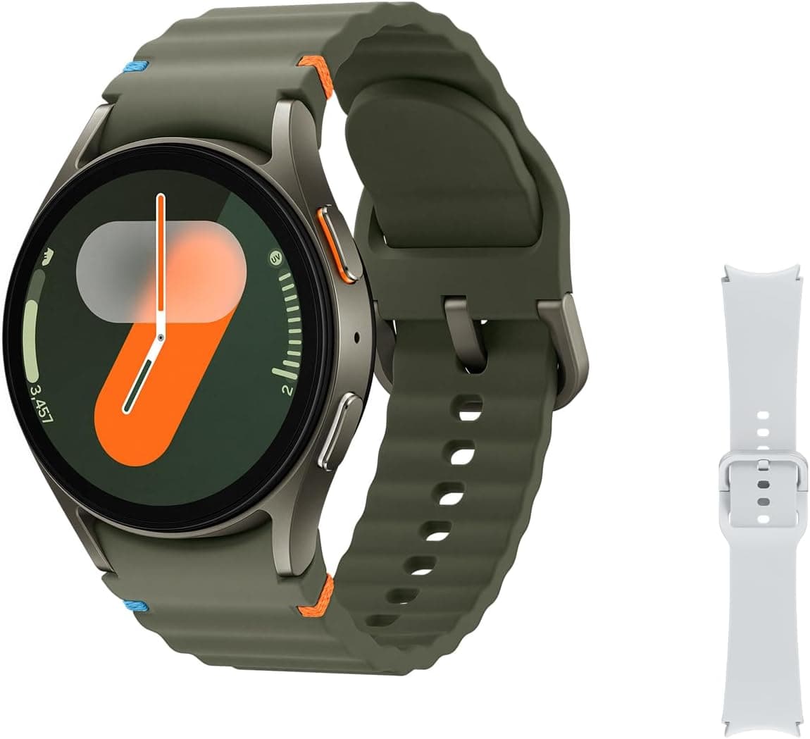 Samsung Galaxy Watch7 Bluetooth correia - Smartwatch 40 mm, controlo de saúde, acompanhamento desportivo, verde