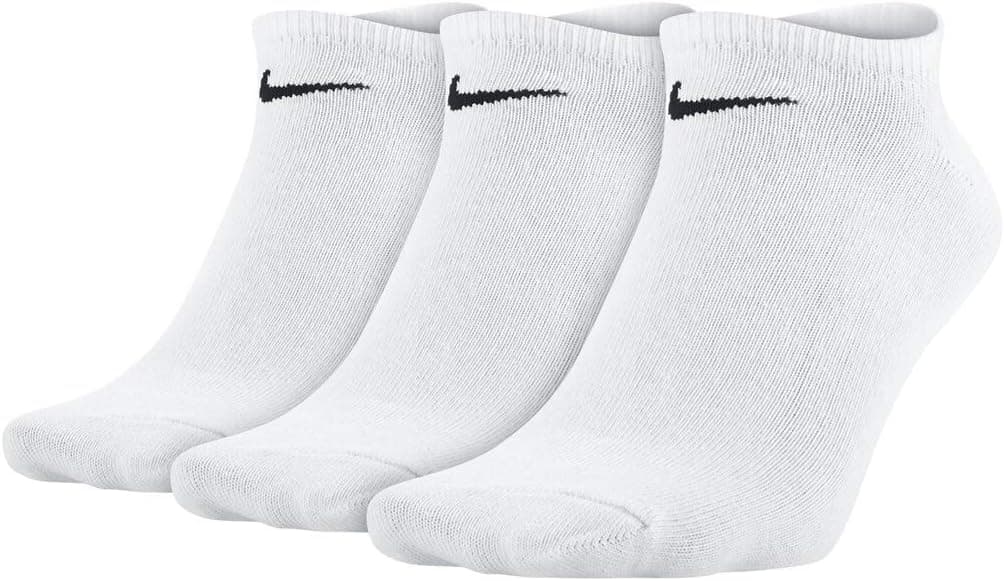 NIKE Everyday Cushion No-show Training Socks (3 pares) meias para homem