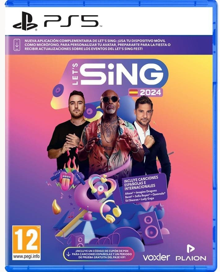 Lets Sing 2024 S.V. PS5 ESP