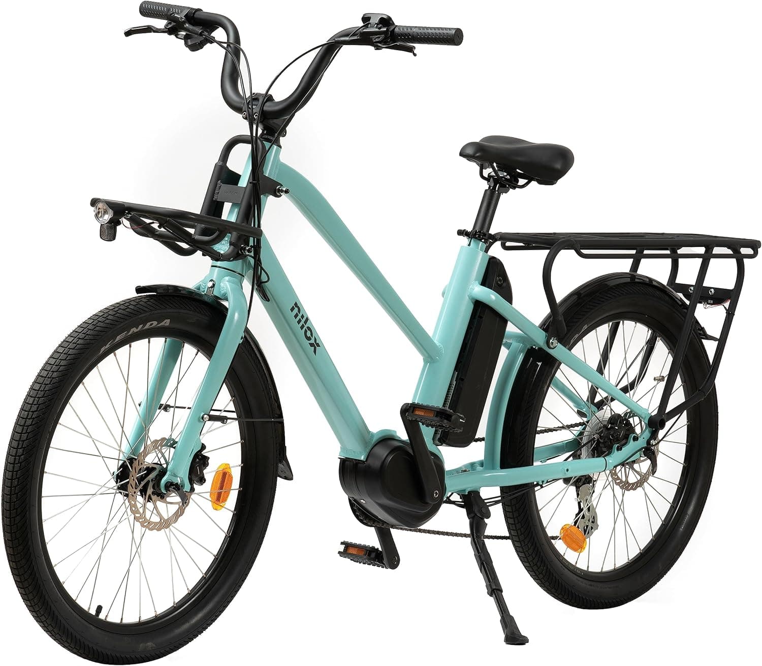Nilox C-Ebike Series | Bicicleta elétrica de carga com motores BAFANG potentes e capacidade otimizada dianteira e traseira