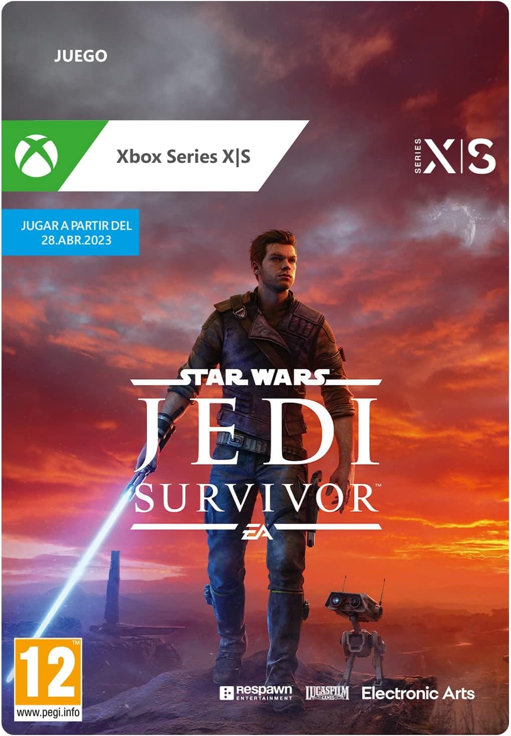 STAR WARS JEDI: SURVIVOR | STANDARD EDITION | Xbox Series X|S - Código de descarga