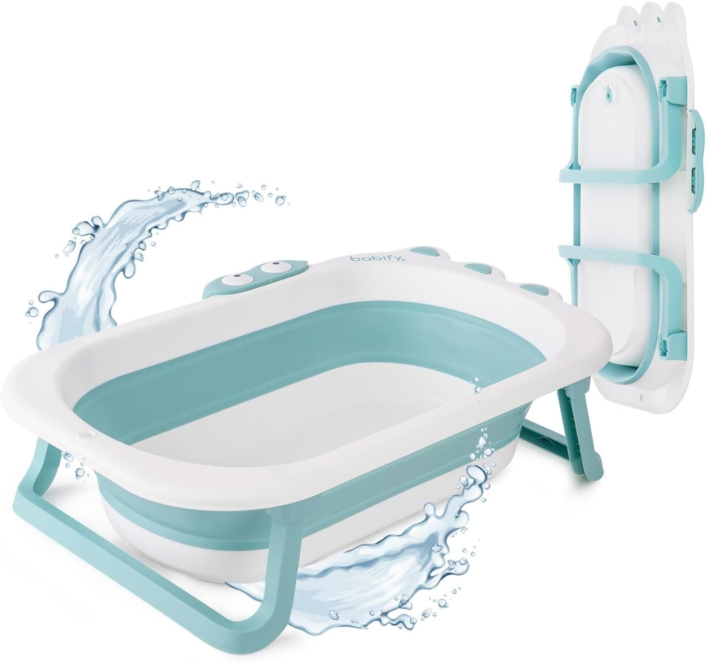 Babify Shower | Banheira dobrável para bebé cor menta