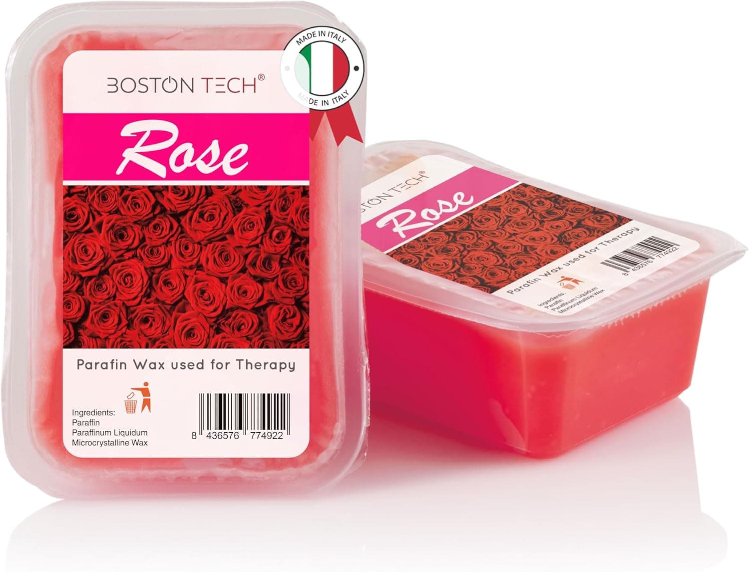 Parafina para mãos e pés Boston Tech (Rosa)