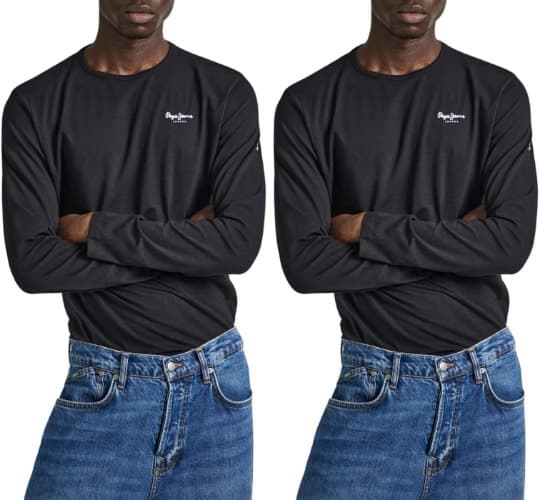 Pepe Jeans Original Basic 2 Long N t-shirt para homem