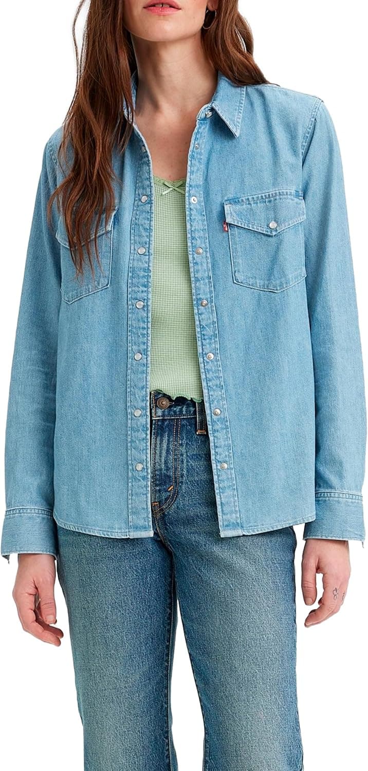 Levi's Iconic Western Camisa de mulher