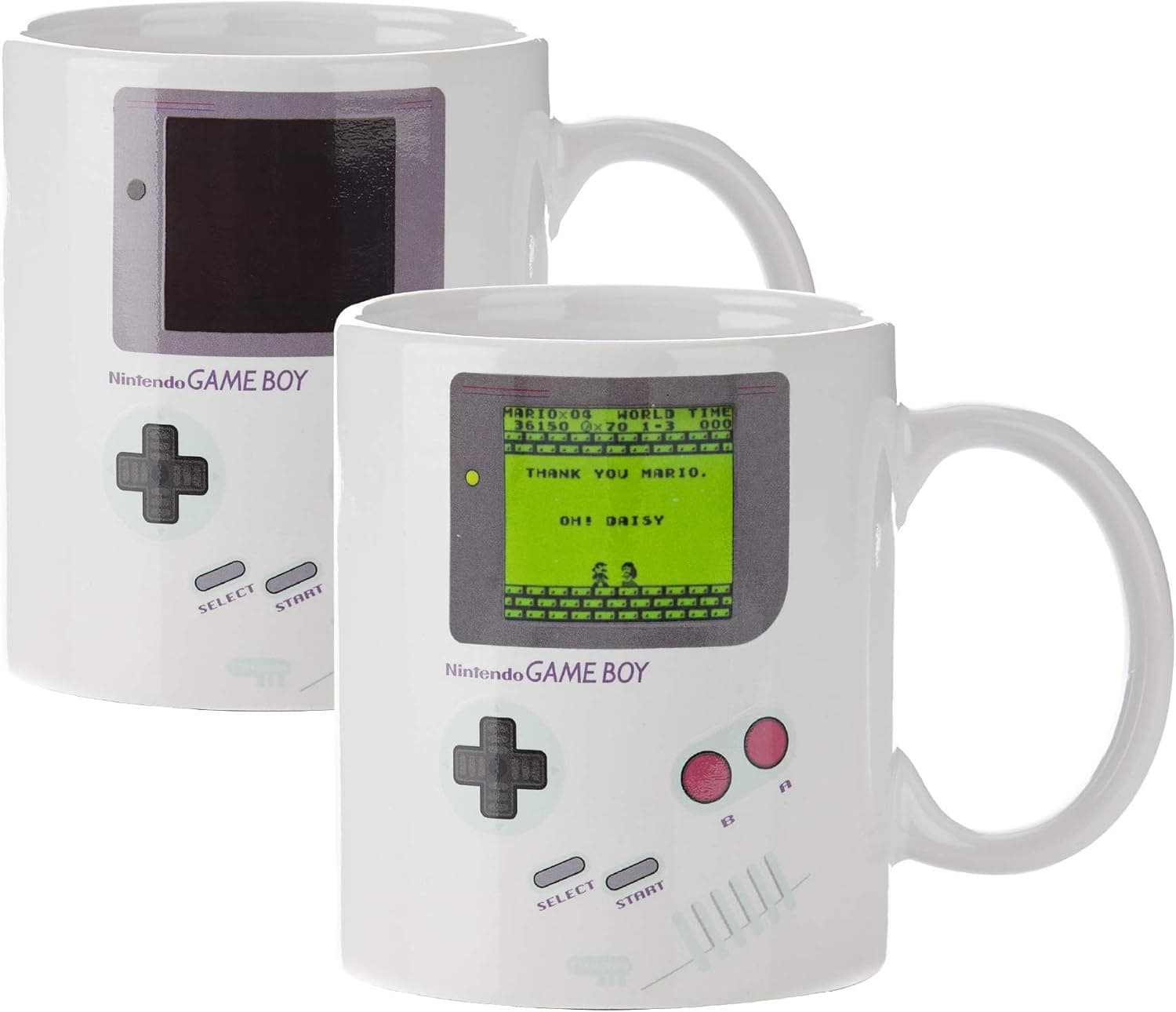 Paladone Gameboy Mug | Caneca térmica retro para gamers com mudança de cor, 290 ml
