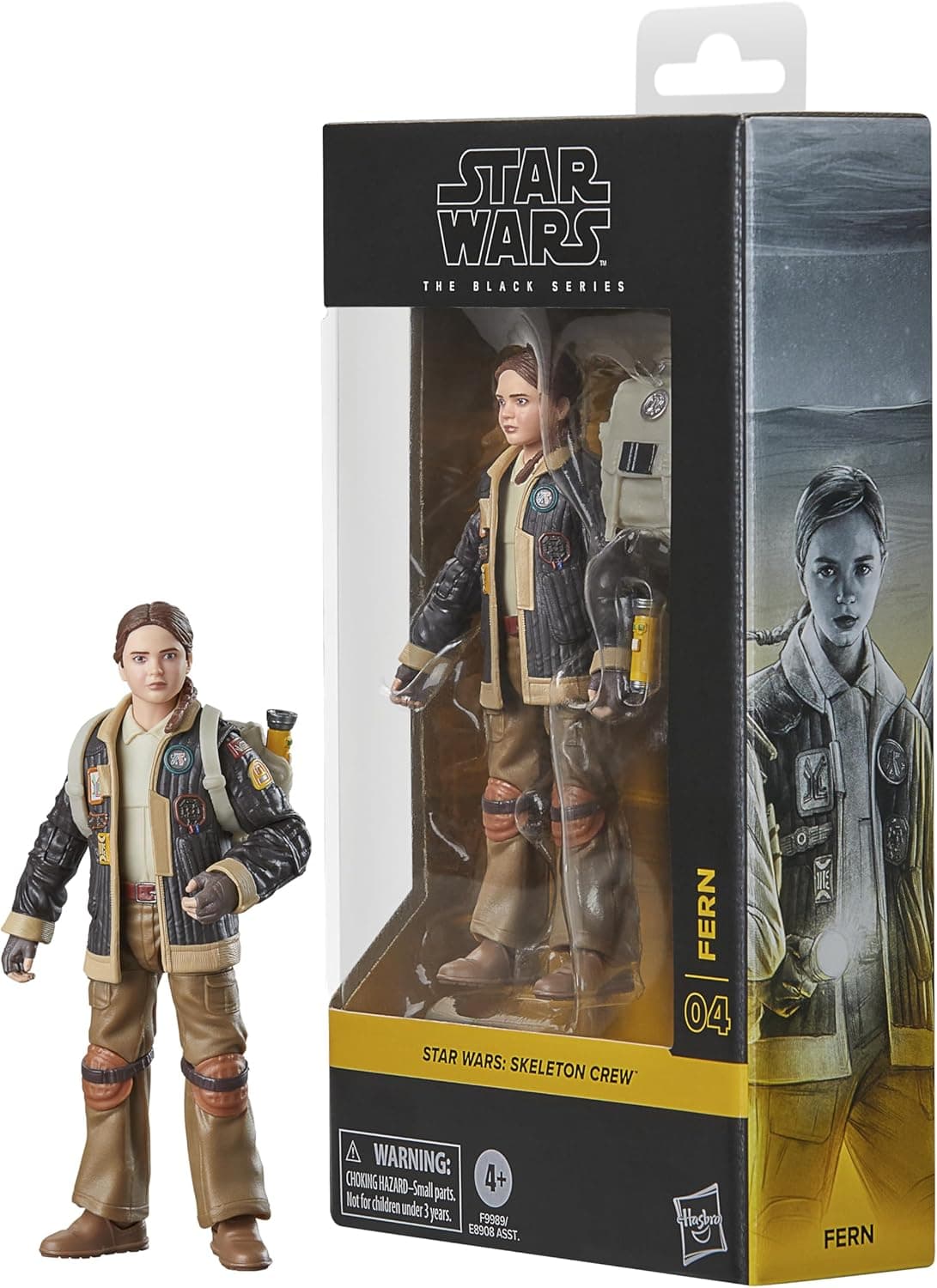 Star Wars The Black Series Fern, Star Wars: Skeleton Crew figura de 15 cm