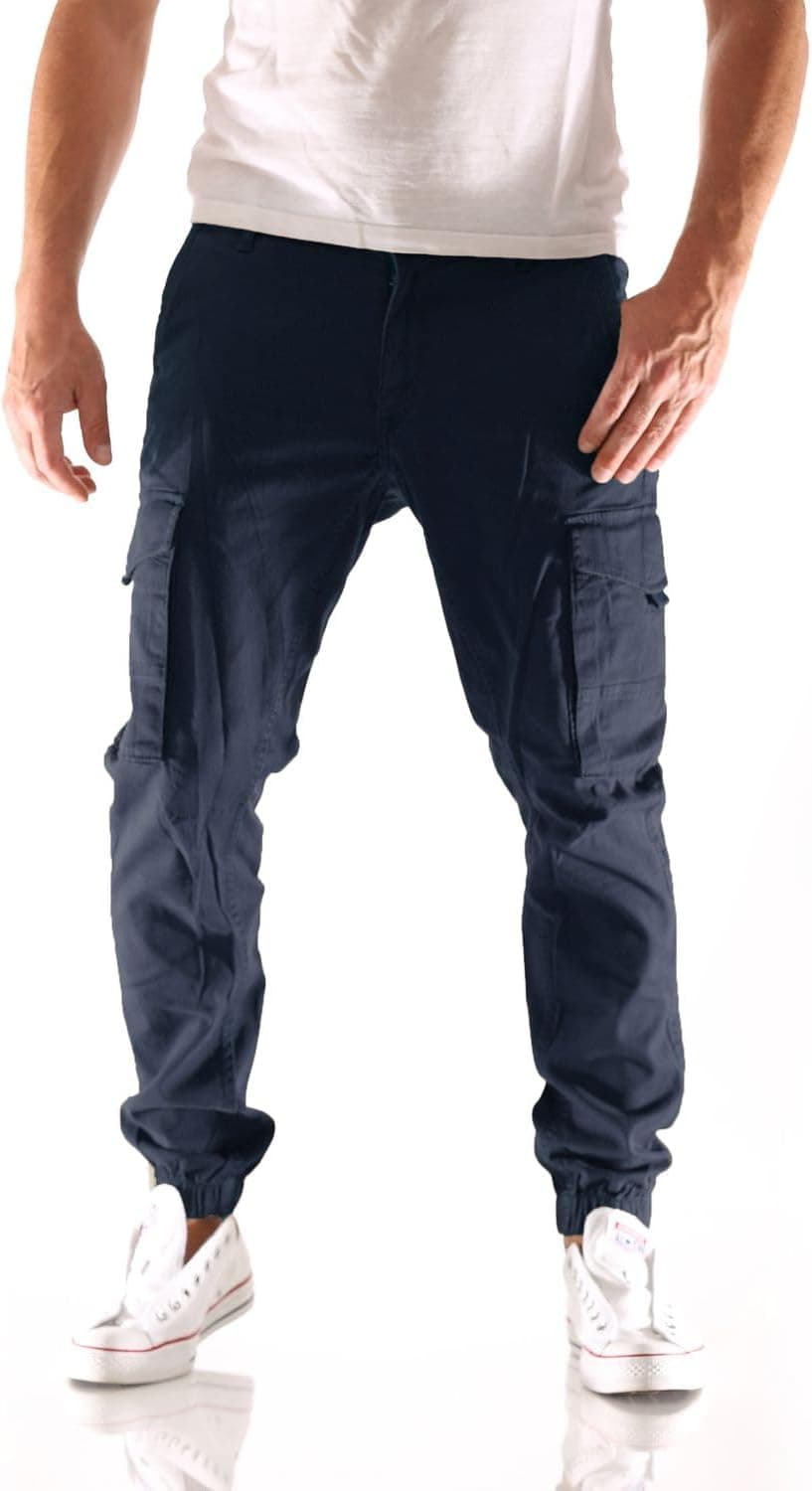 JACK & JONES Calças cargo slim fit para homem