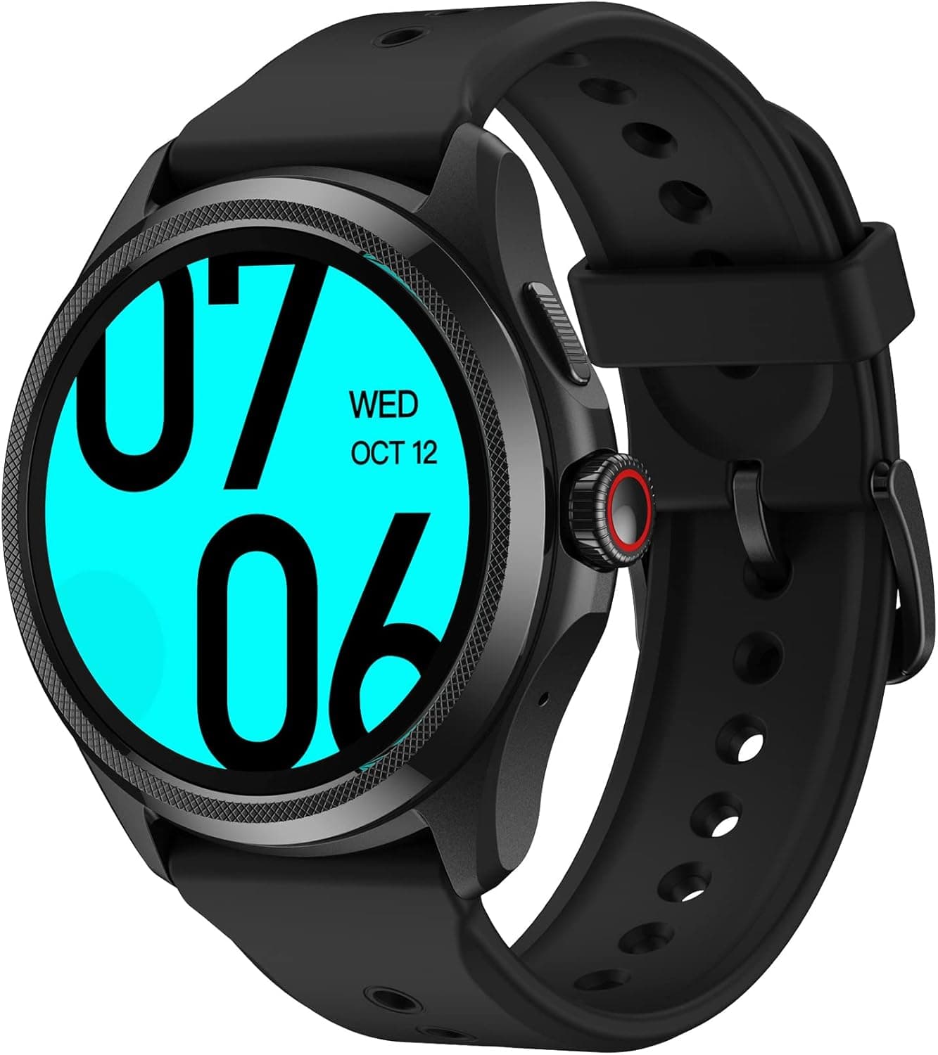 Ticwatch Pro 5 Android Smartwatch para homens Snapdragon W5 Gen 1 plataforma Wear OS relógio inteligente até 80 horas de duração da bateria saúde fitness não é compatível com iPhone/iOS