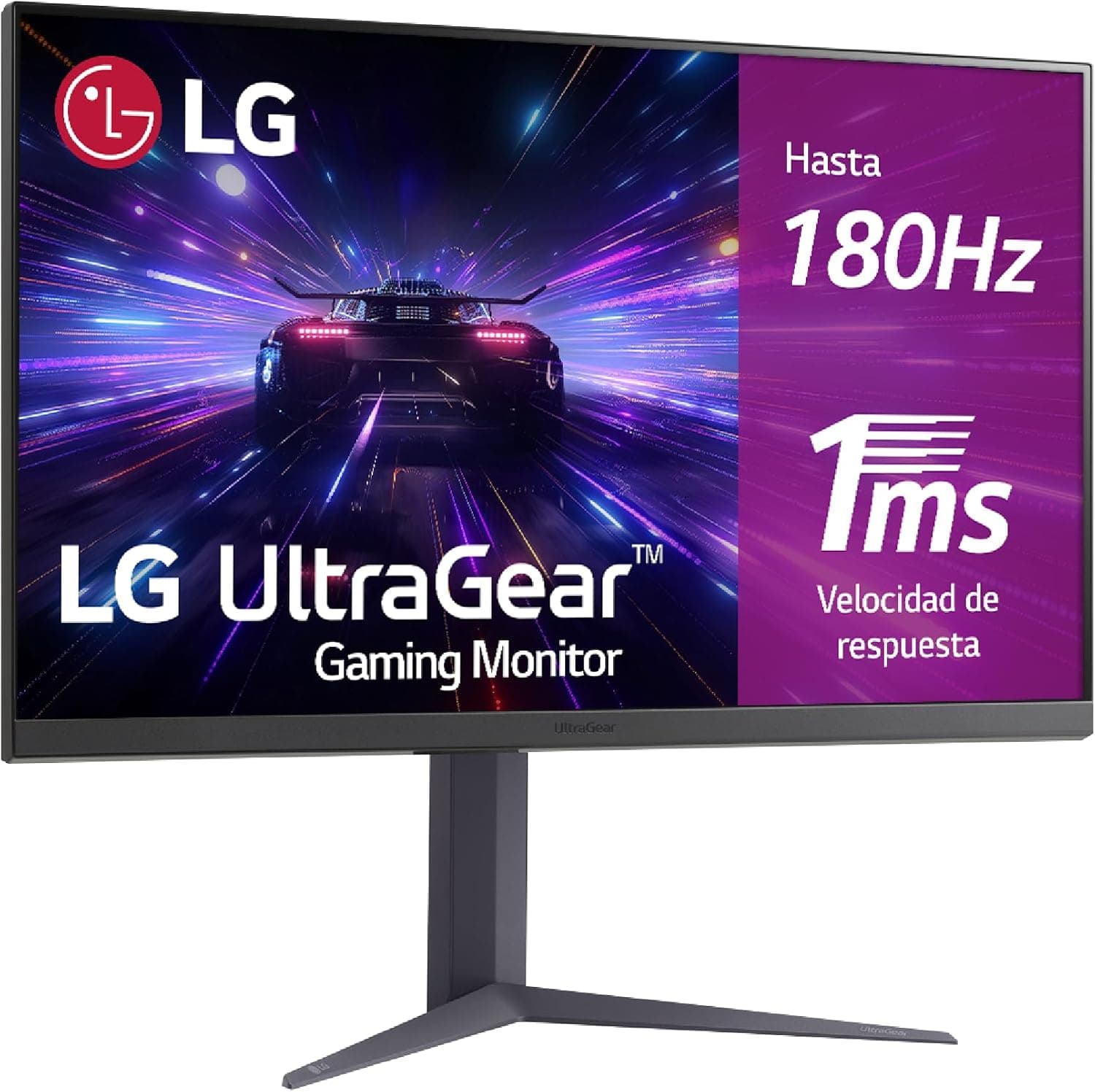 LG 32GS75Q-B.AEU Monitor ultragear, 32 polegadas, jogando, painel IPS, QHD, 2560x1440, 16:9, 1000:1, 1 ms, 144 Hz, G-Sync, FreeSync, preto