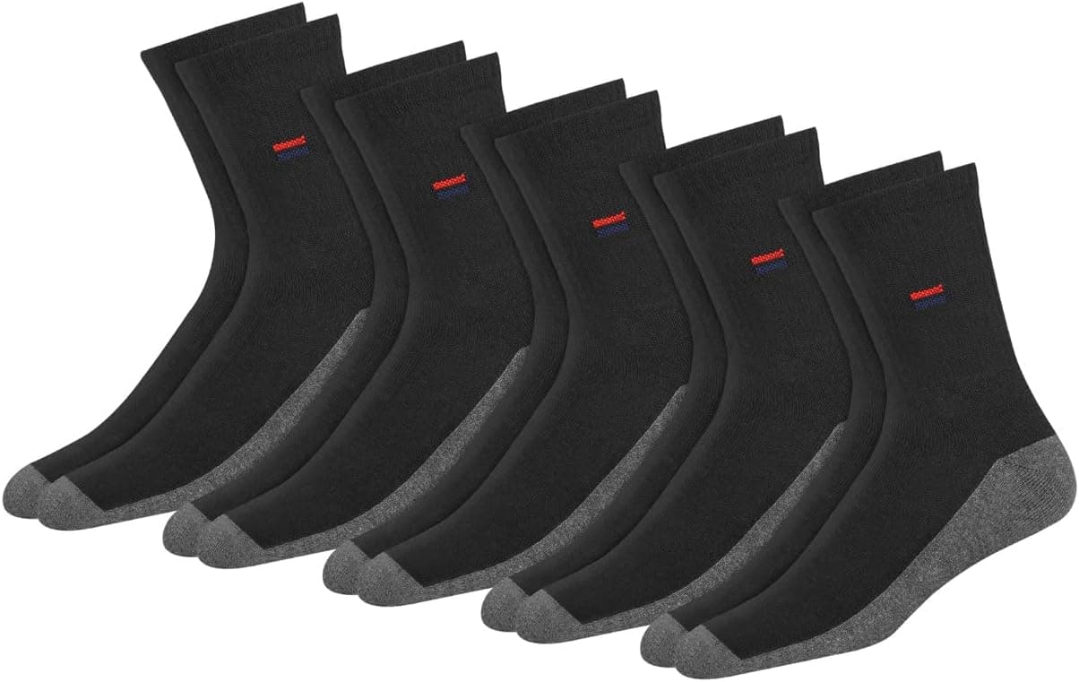 NAVYSPORT 5 pares de meias de algodão para homem