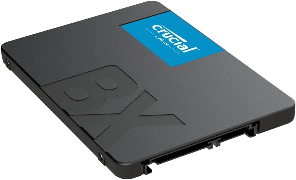 Crucial BX500 CT4000BX500SSD101 | SSD interno 2.5'' 4TB com 540 MB/s para portátil e desktop