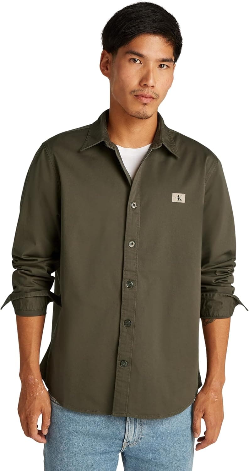 Calvin Klein Camisa de manga larga para homem