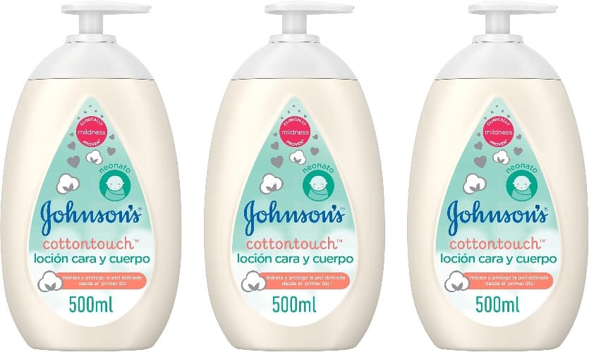 Johnson's Baby Loção corpo 500 ml x 3