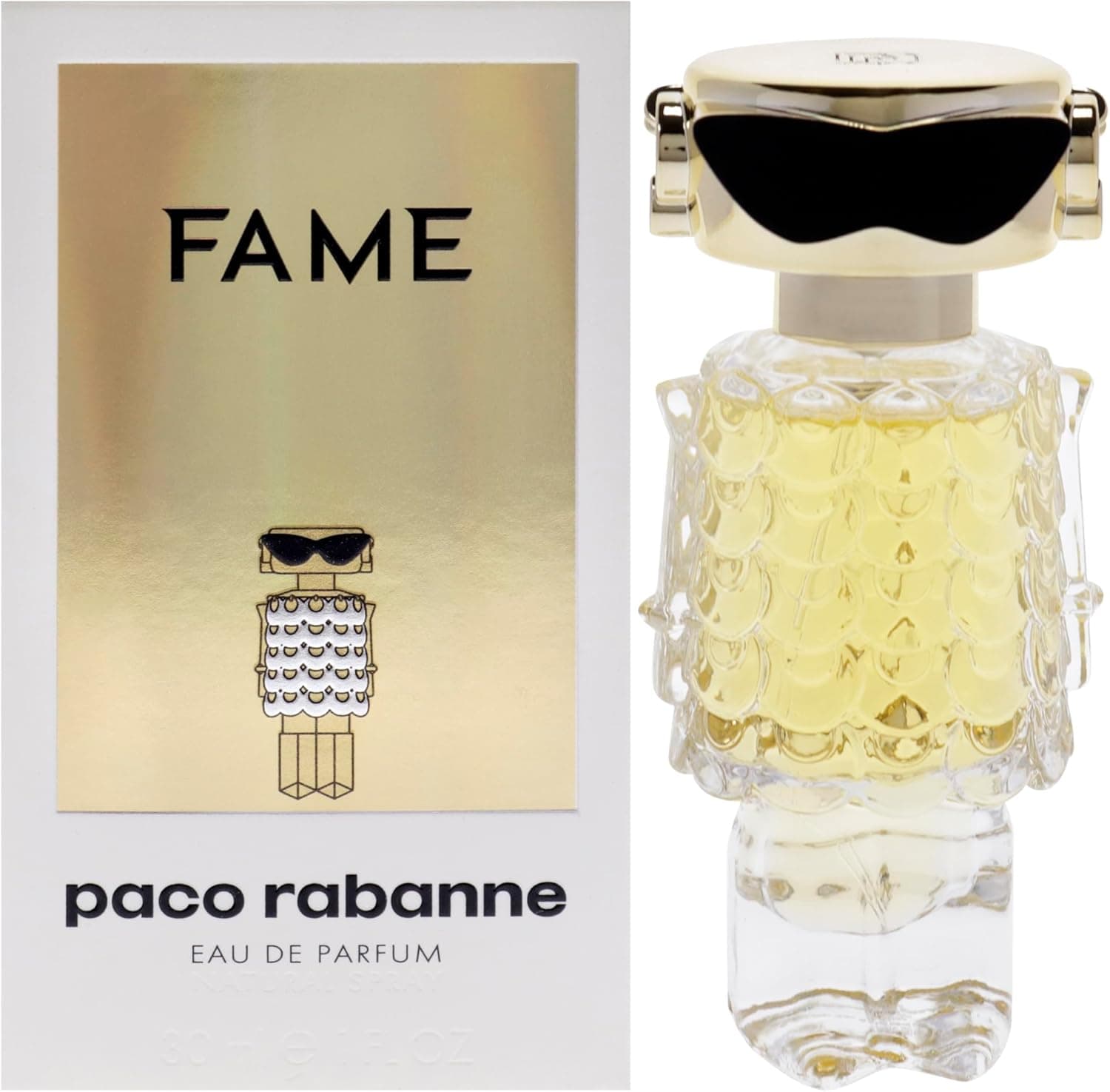 Paco Rabanne Fame Eau de Parfum para mulher, 30 ml