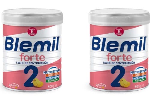 Blemil 2 Forte | leite de continuação em pó para bebé a partir dos 6 meses, 800g x 2 