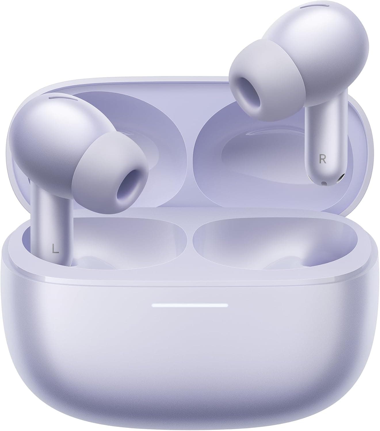 Xiaomi Redmi Buds 6 Pro Auriculares sem fios, cancelamento de ruído, leves, até 36 horas de autonomia, Bluetooth 5.3, roxo