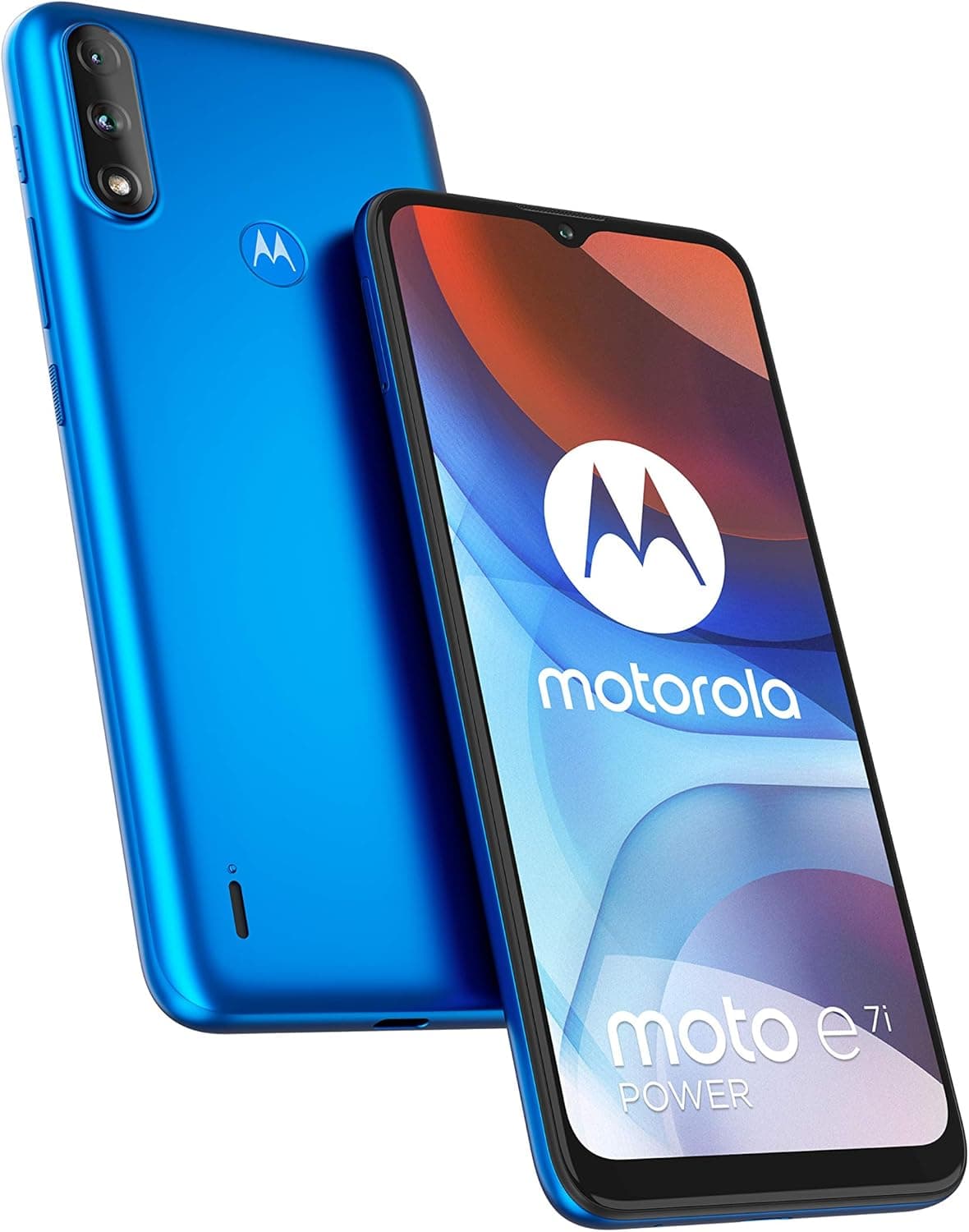 Motorola Moto E7i Power | Smartphone dual SIM 32 GB com 2 GB RAM em azul Tahiti