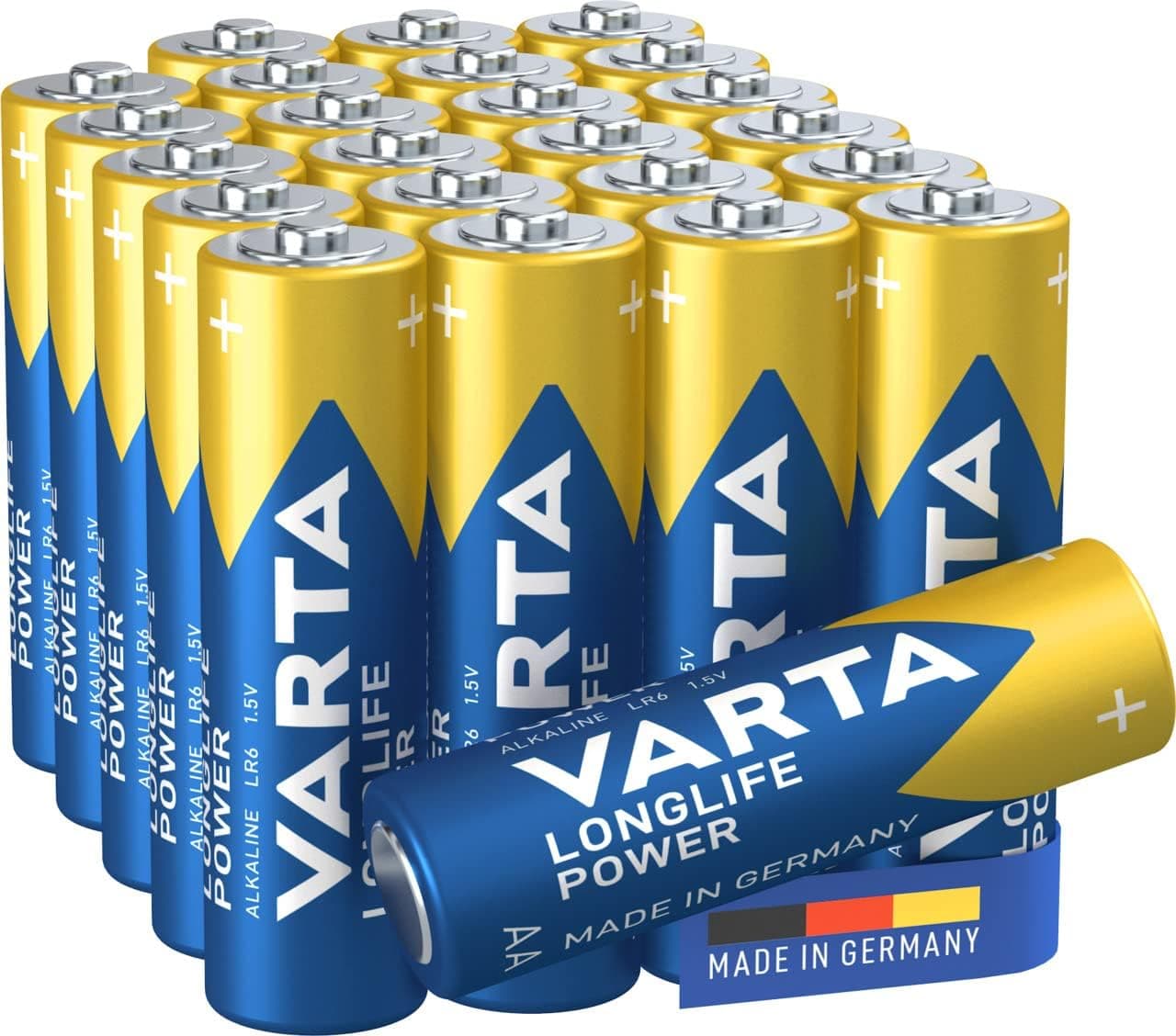 Varta High Energy AA | Pilhas alcalinas 1.5V pack de 24 unidades