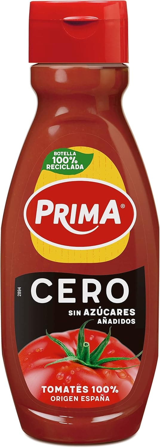 Prima Ketchup zero sem adição de açúcares. 510 g