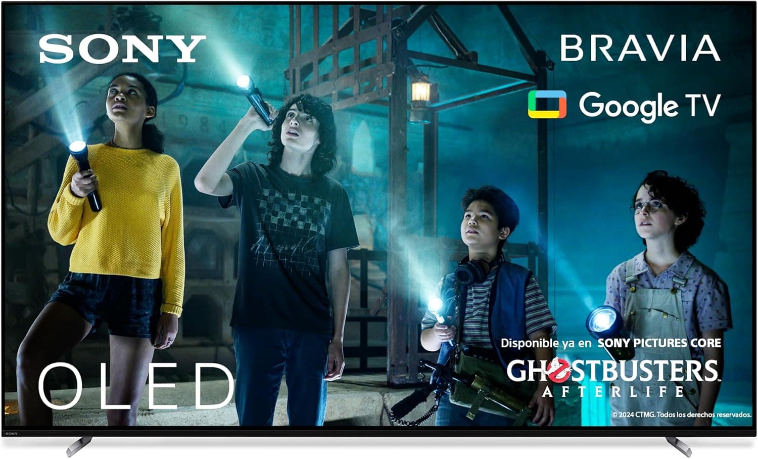 Sony BRAVIA XR-83A80L, 83 polegadas, TV OLED com 4K HDR, Smart Google TV, Eco Pack, Bravia Core, ideal para PlayStation5, design abrangente 