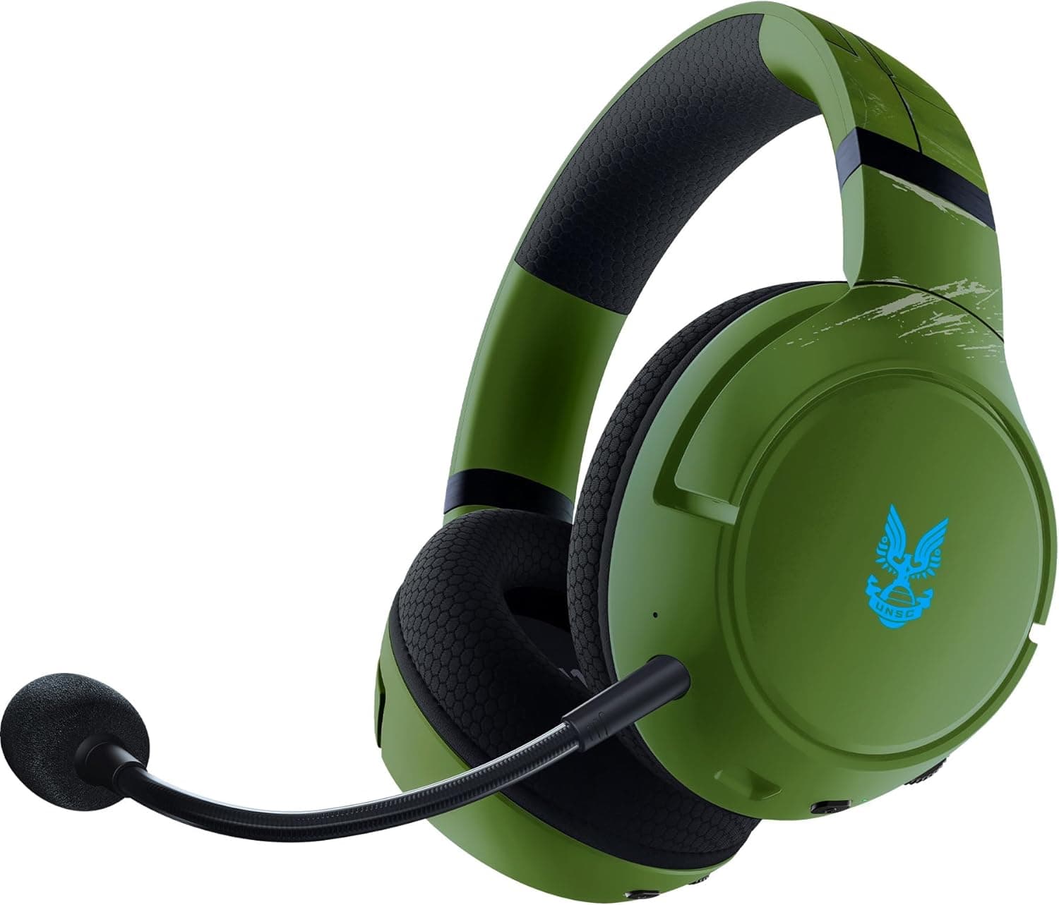 Razer Kaira Pro Auriculares Wireless para jogos de telemóvel Xbox e Xbox Series X (Diafragmas de titânio TriForce de 50 mm, microfone supercardióide HyperClear, microfone móvel) HALO
