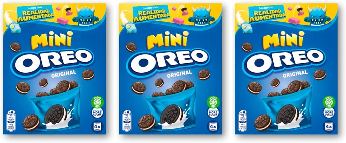 Oreo Mini - Bolachas 160g x 3