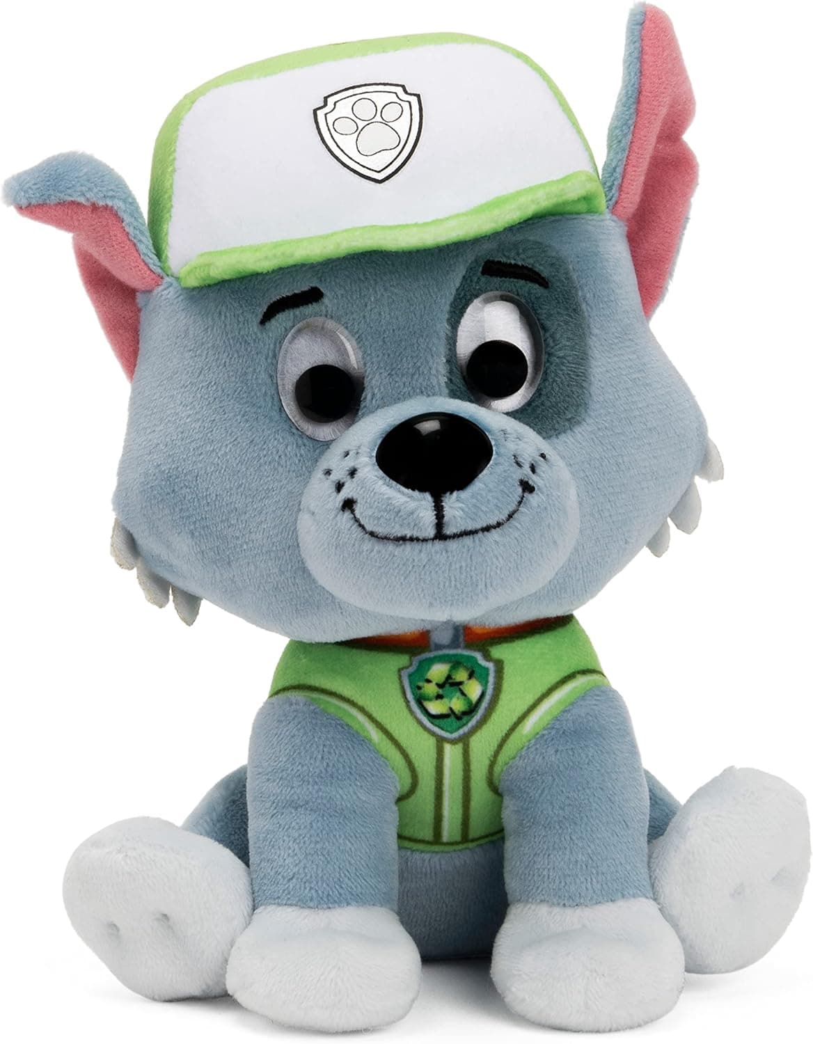 Patrulha canina - peluche ROCKY 15 cm GUND - peluche Rocky patrulha canina de 15 cm - 6058442 - brinquedos bebés 1 ano +