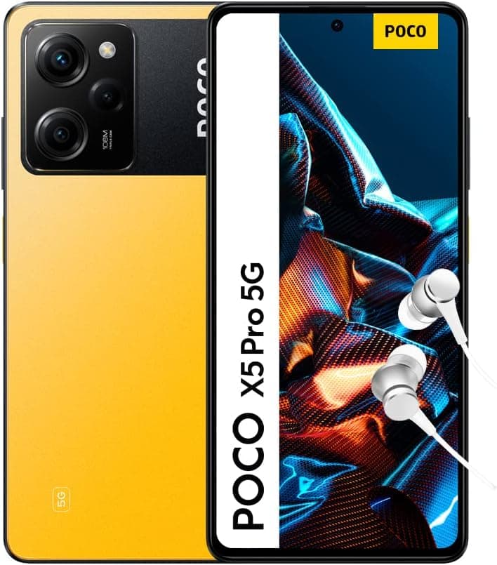 Poco X5 Pro 5G Amarelo 6 GB RAM 128 GB ROM
