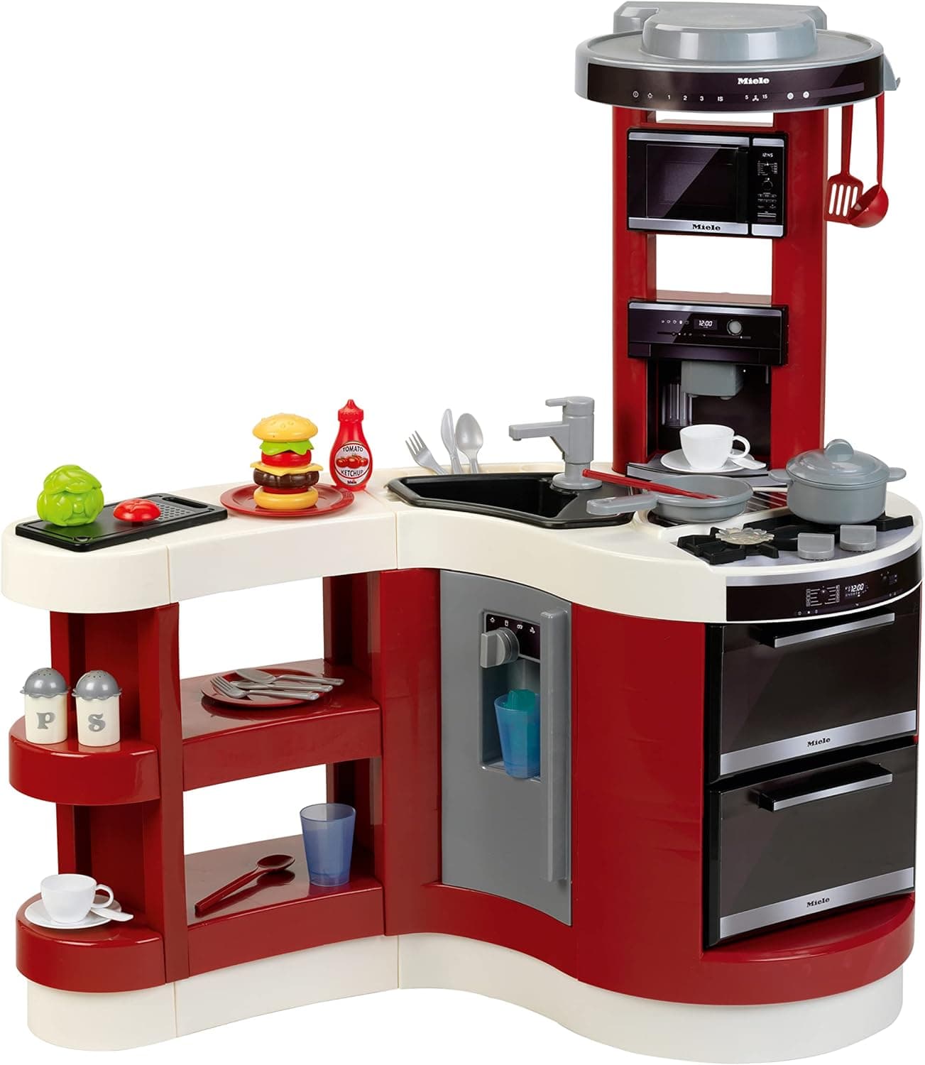 Theo Klein Miele Wave Spicy | Cozinha de brincar multicolorida com acessórios para crianças