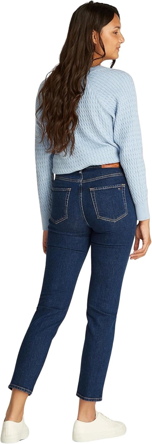 Tommy Hilfiger Slim Cigarette HW Ace | Calças de ganga slim fit para mulher