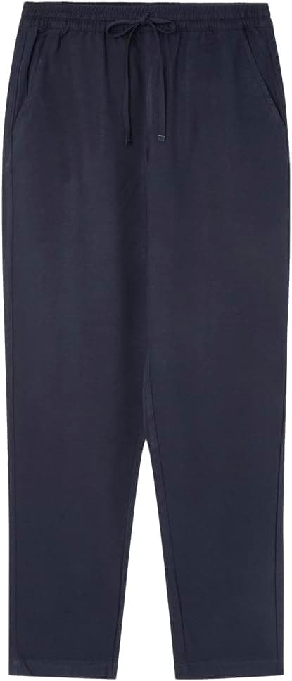 SPRINGFIELD Flowy Jogger | Calças fluídas de mulher com cintura elástica e cordão