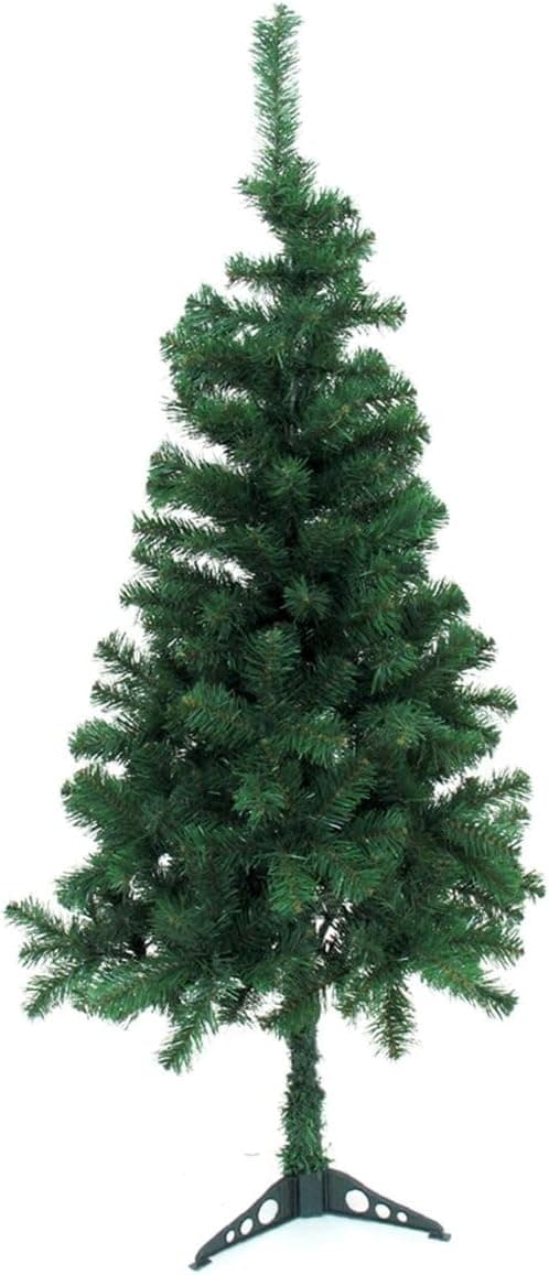 BigBuy Christmas Árvore de Natal verde PVC polietileno 100 x 100 x 210 cm