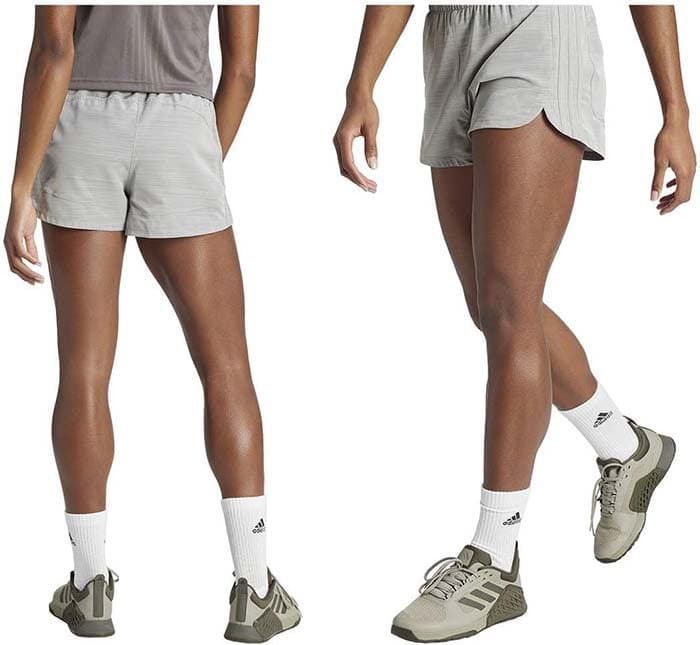 adidas Pacer Training 3-Stripes Woven High-Rise Shorts - Calções de mulher