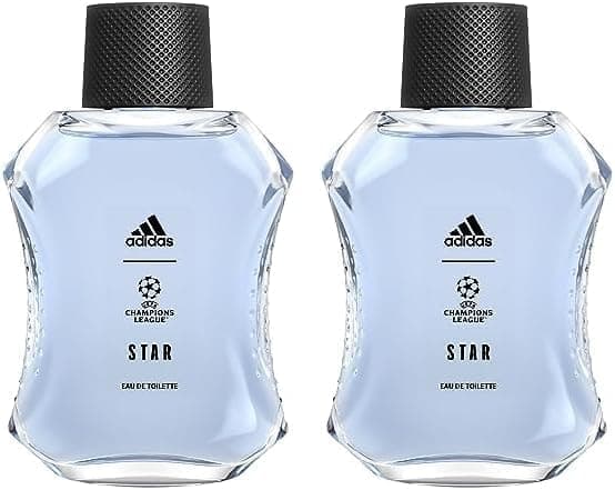 Adidas, UEFA STAR Eau de Toilette for Him, 100 ml x 2