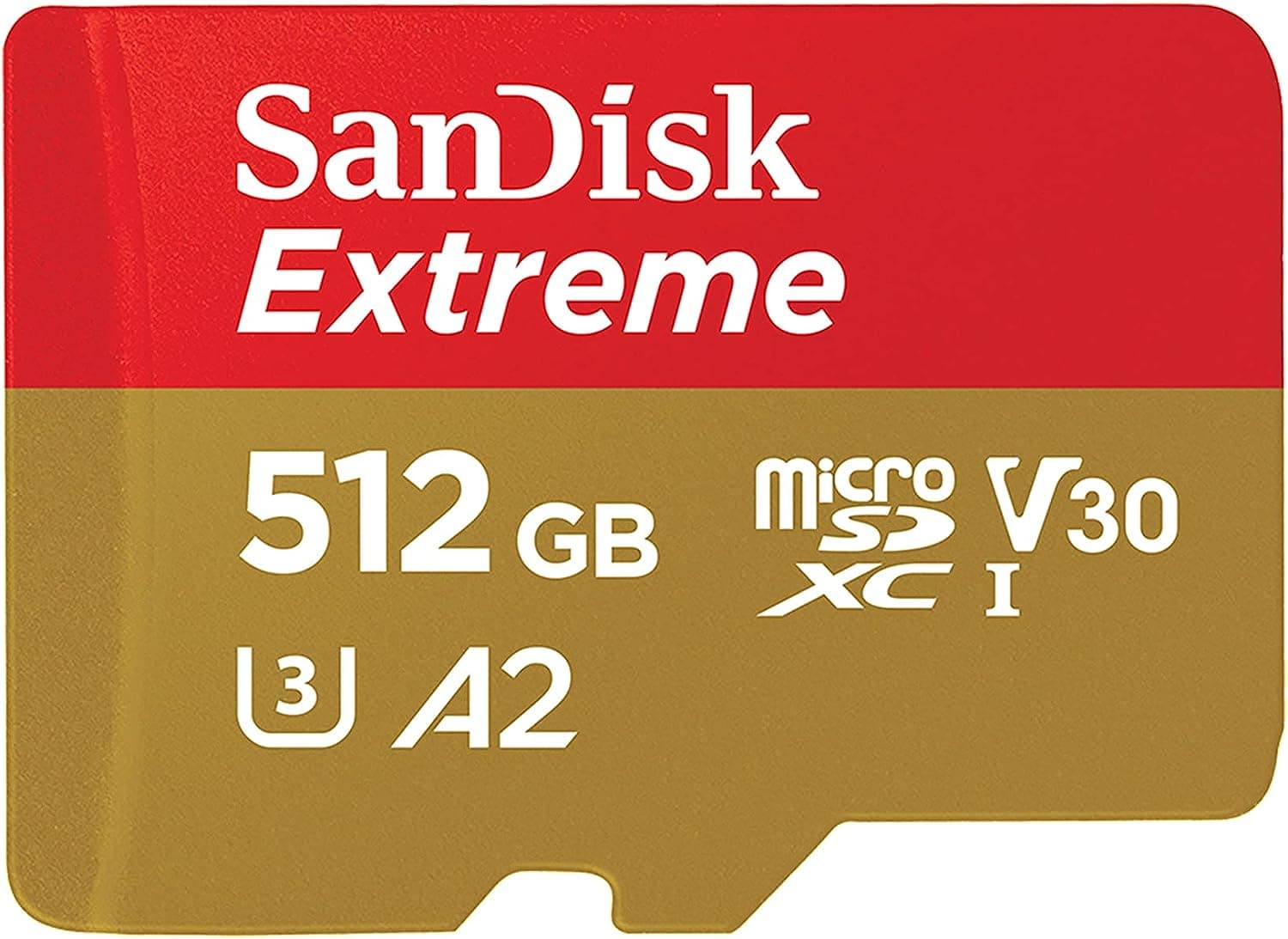 SanDisk 512 GB Extreme cartão microSDXC adaptador SD + RescuePro Deluxe até 190 MB/s com classe A2 de desempenho das aplicações UHS-I Class 10 U3 V30