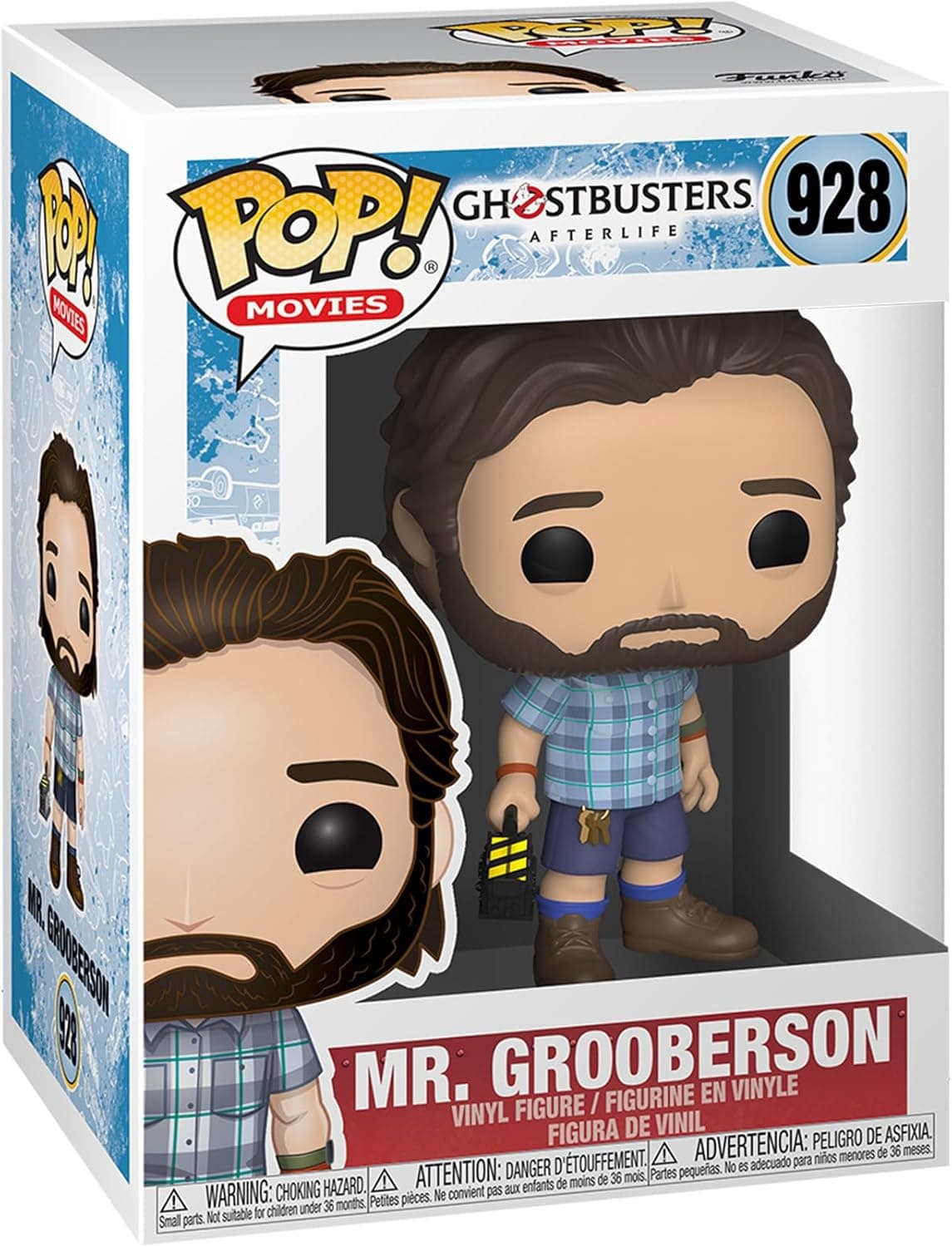 Funko Pop! Filmes: Ghostbusters: Afterlife - Gruber - Mr. Gooberson - Ghostbusters Afterlife - Figura colecionável de vinil