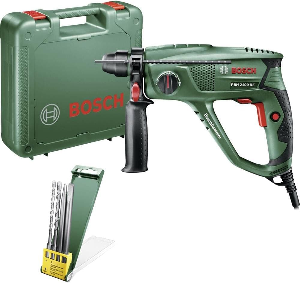 Bosch PBH 2100 re Compact – Perfuração elétrica (550 W SDS-Plus