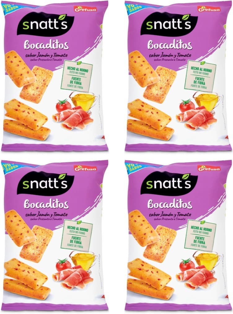 Snatt's Petite com presunto e tomate, 110 g x 4