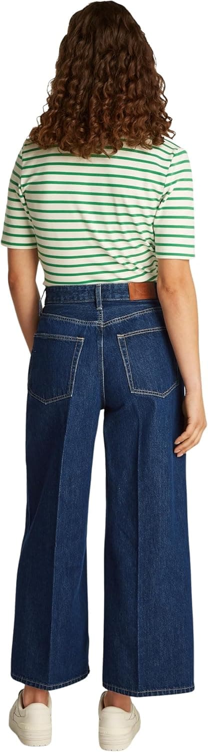 Tommy Hilfiger Wide Leg HW Ace | Calças de ganga largas para mulher