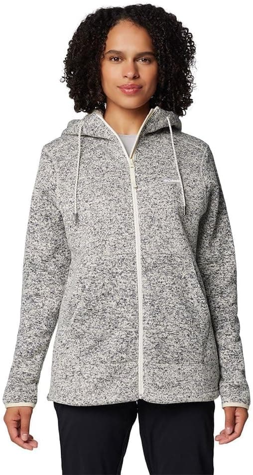 Columbia Casaco de forro polar com fecho de correr completo para mulher