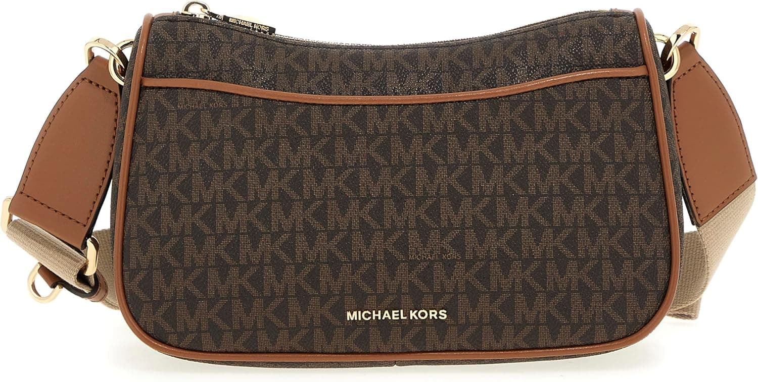 Michael Kors MD Tz PCH Xbody W/Strap, Hand Bag para mulher