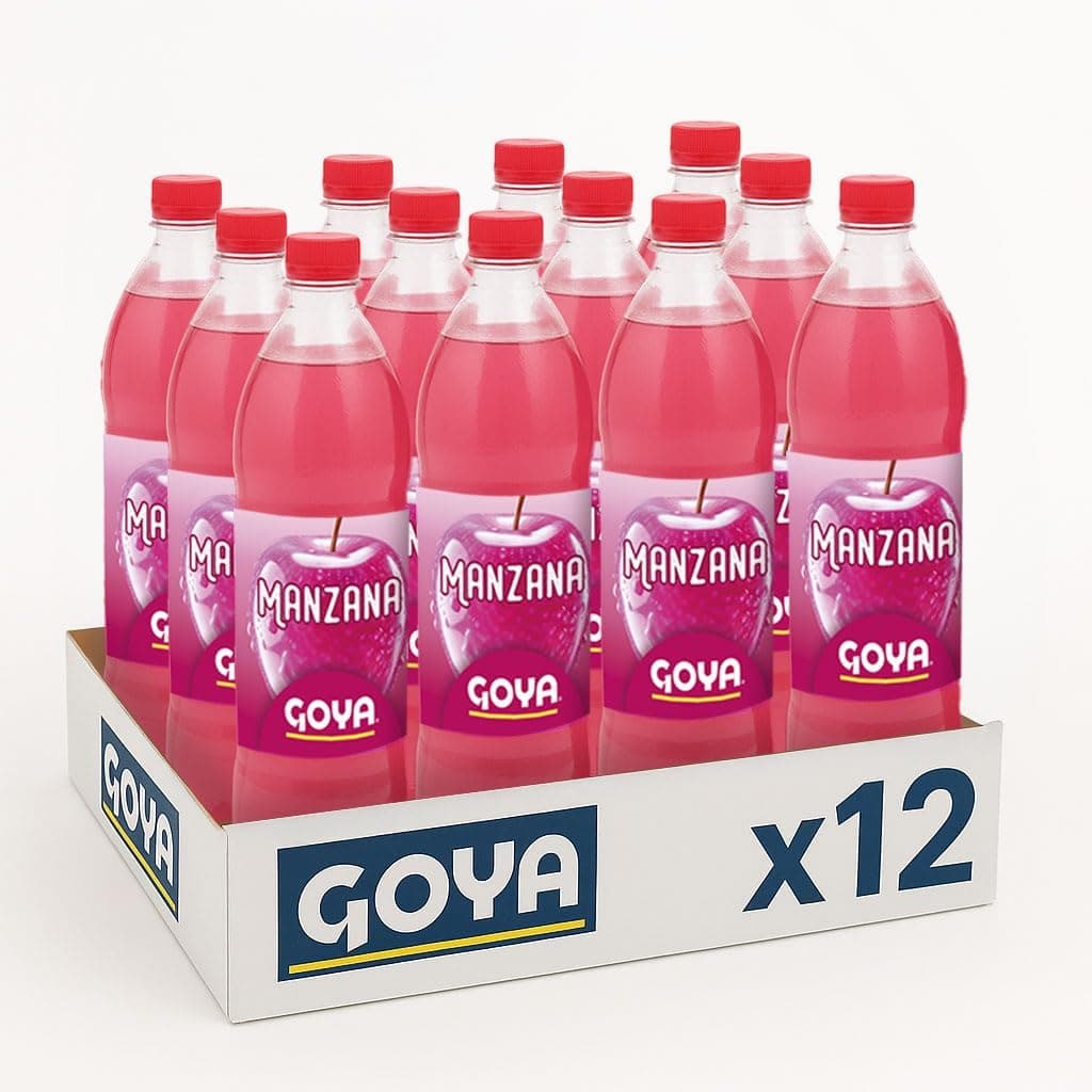 Goya Sabor refrescante maçã caramelada e pastilha elástica 12 x 500 ml, formato prático ideal para compartilhar, refrescante e autêntico