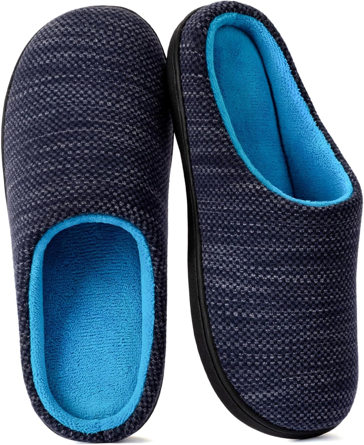RockDove Pantufas de dois tons e espuma viscoelástico para mulher