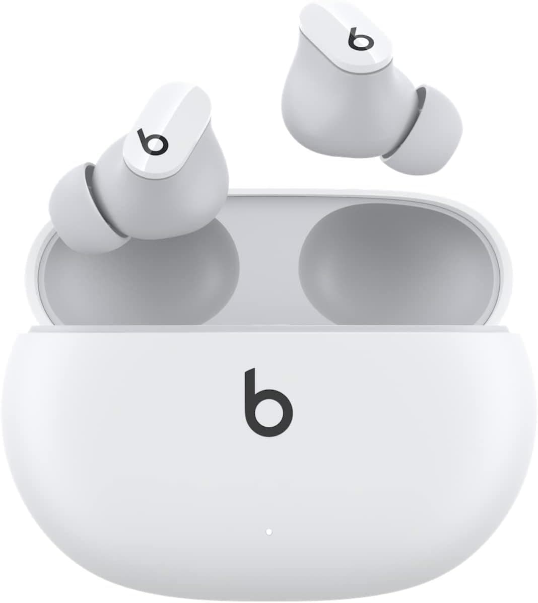 beats Studio Buds – Auriculares intraurais totalmente sem fios com cancelamento de ruído, auriculares Bluetooth resistentes ao suor, compatíveis com Apple e Android, branco