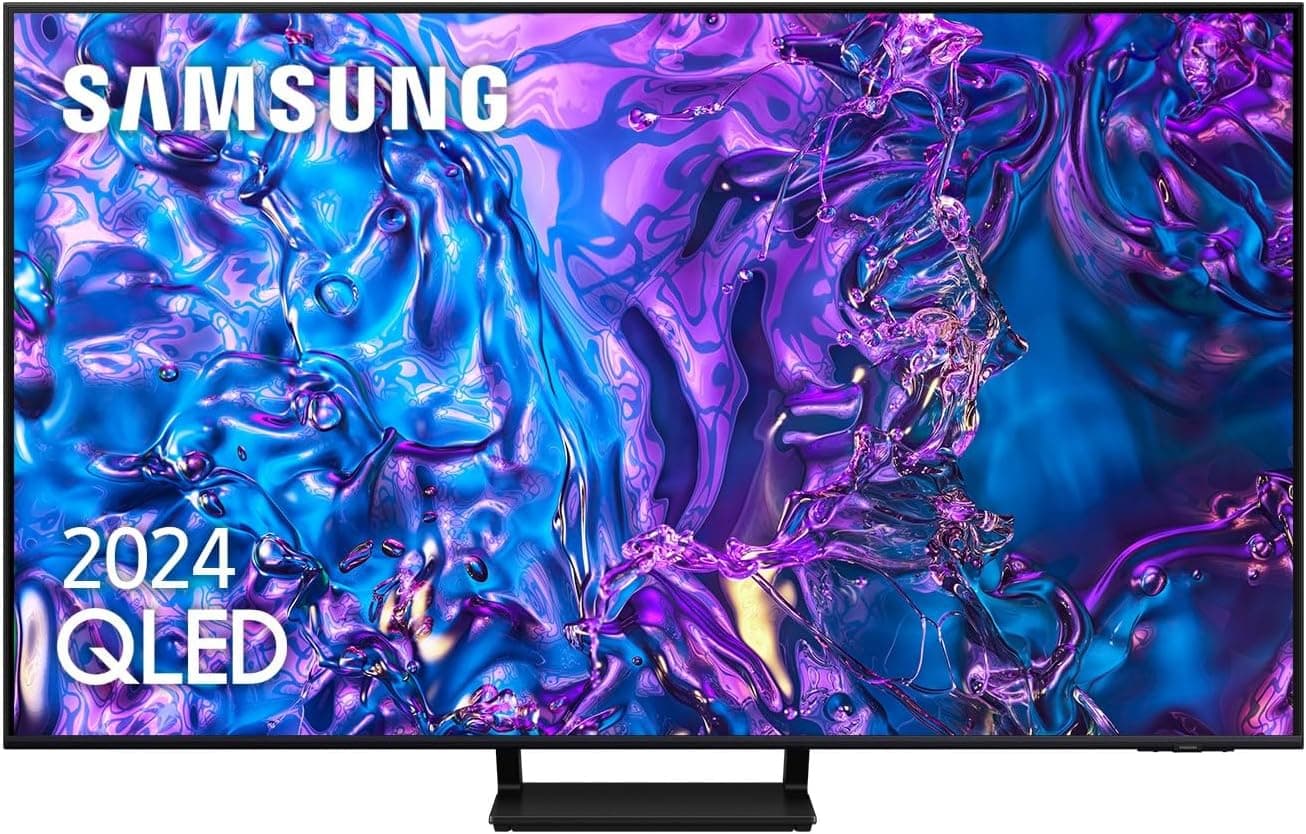 SAMSUNG TV QLED 4K 2024 65Q70D Smart TV de 65" com mais de 1.000 milhões de cores, a melhor Smart TV, ganha jogos de 120 Hz e ouça todos os altifalantes com Q-Symphony