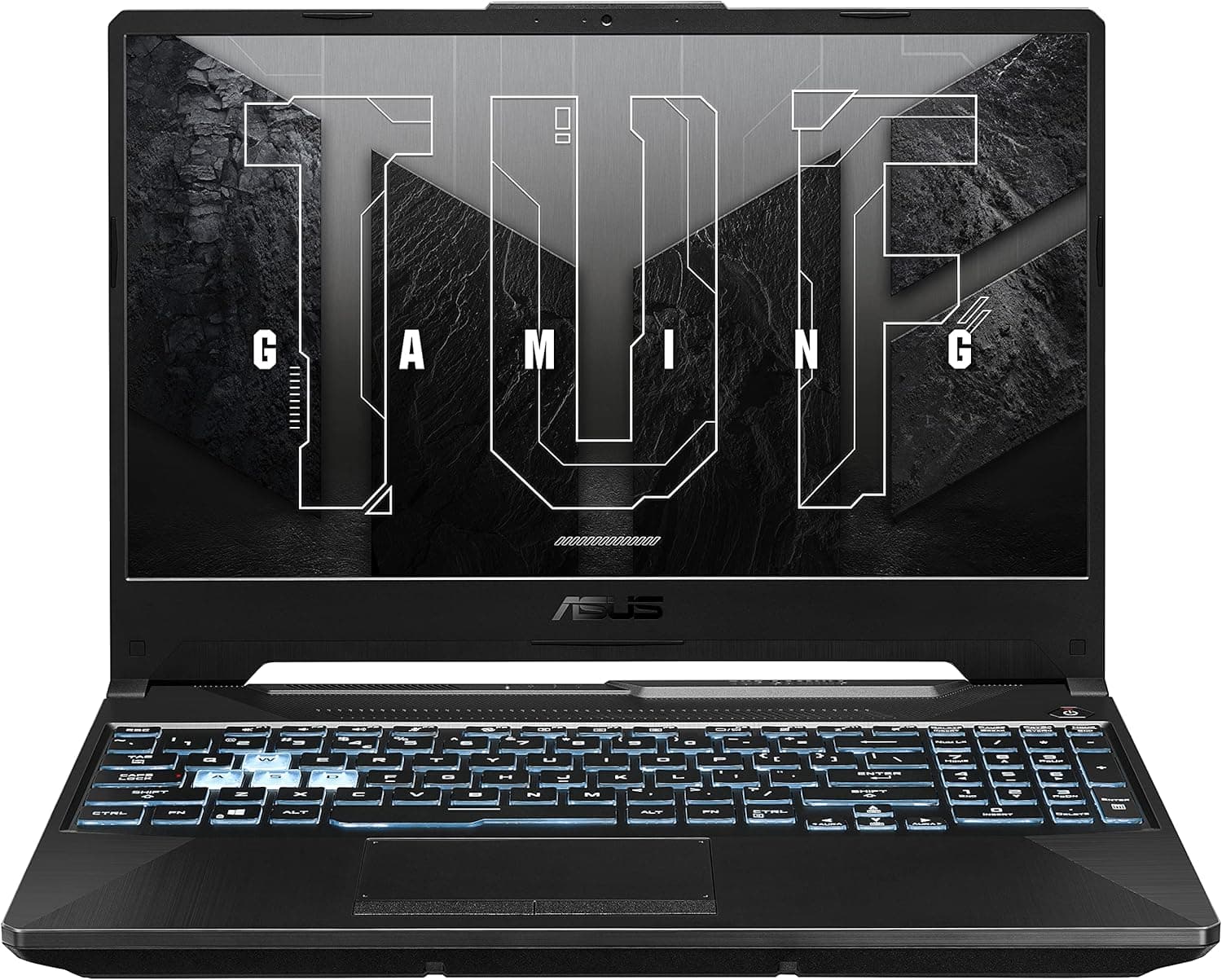 ASUS TUF Gaming A15 FA506NFR-HN008 Computador portátil de 15,6", Full HD 144Hz (AMD Ryzen 7 7435HS- 16 GB RAM- 512 GB SSD- RTX 2050 4 GB - sem sistema operativo) preto grafite - Teclado QWERTY US