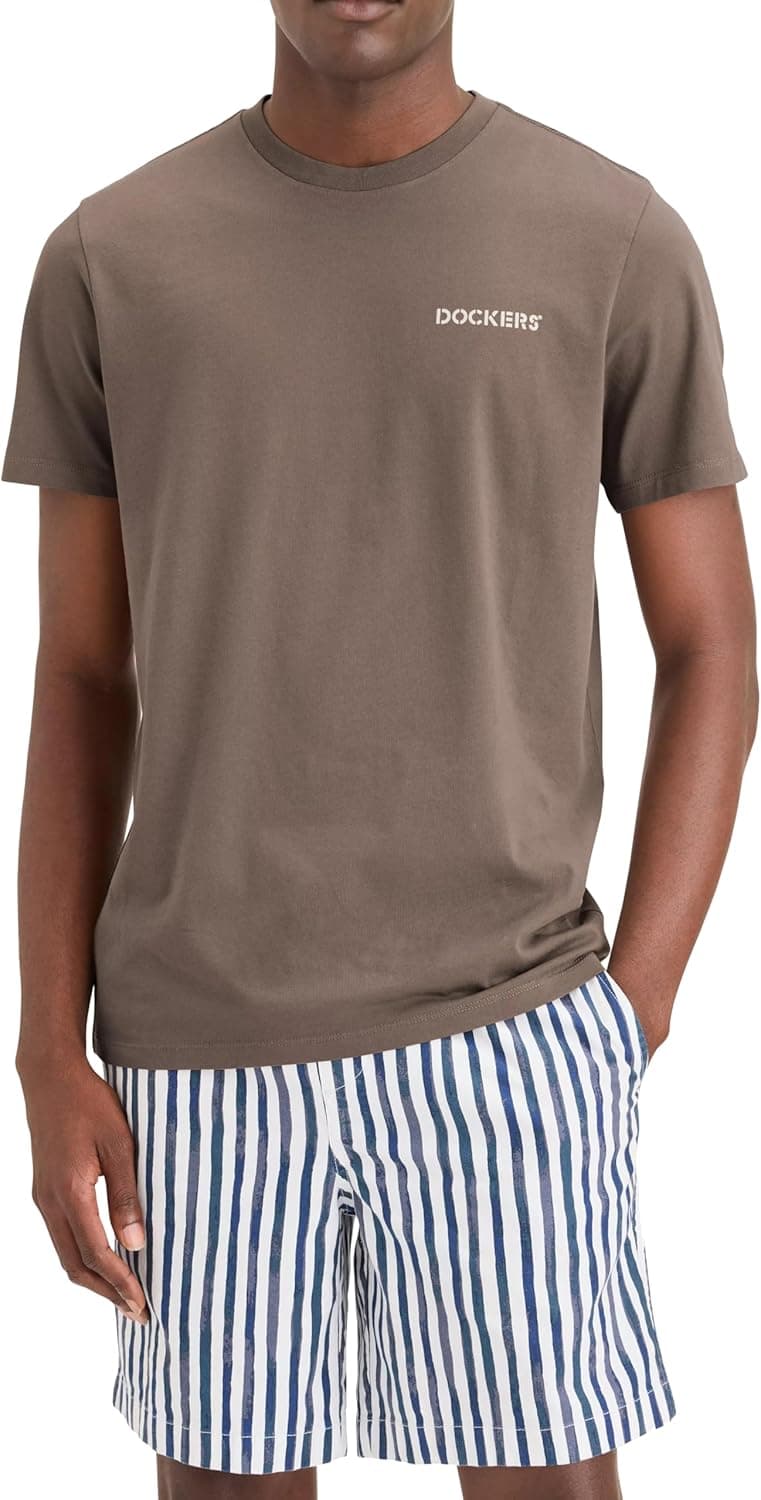 Dockers T-shirt de logotipo para homem